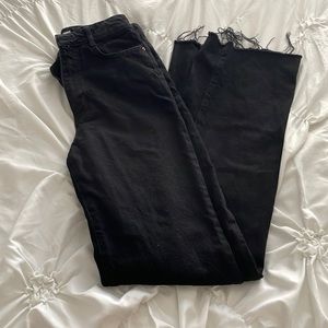 New Black high rise straight 90s jeans